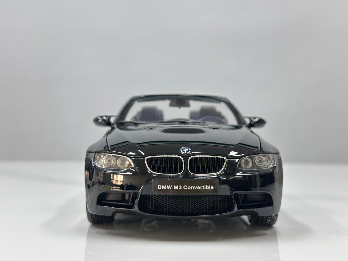 KYOSHO 1/18 BMW M3 Convertible (E93M) Black 08738BK