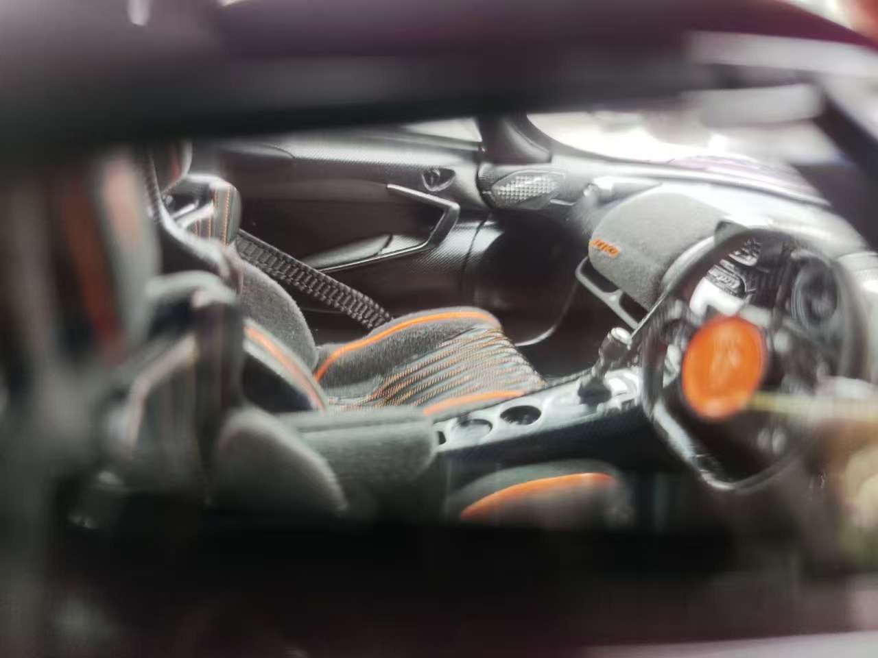 FRONTIART 1/18 Koenigsegg Jesko 7315 Purple Resin Model FA164