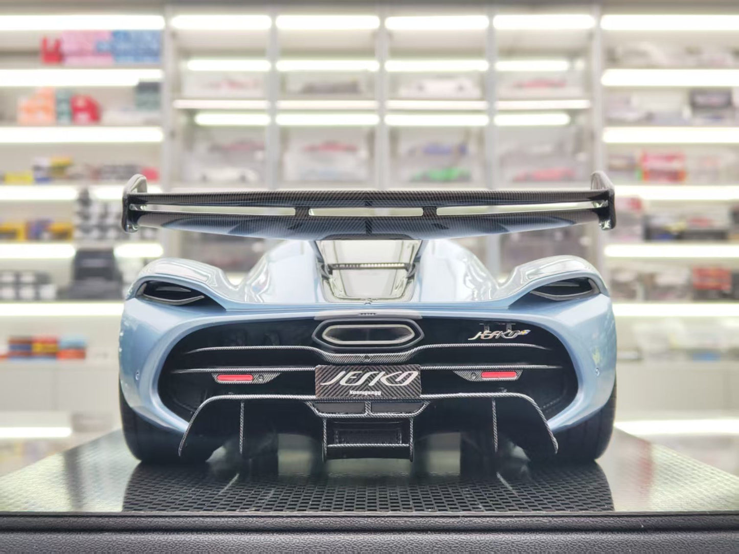 FRONTIART 1/18 Koenigsegg Jesko 7507 Blue Resin Model FA167