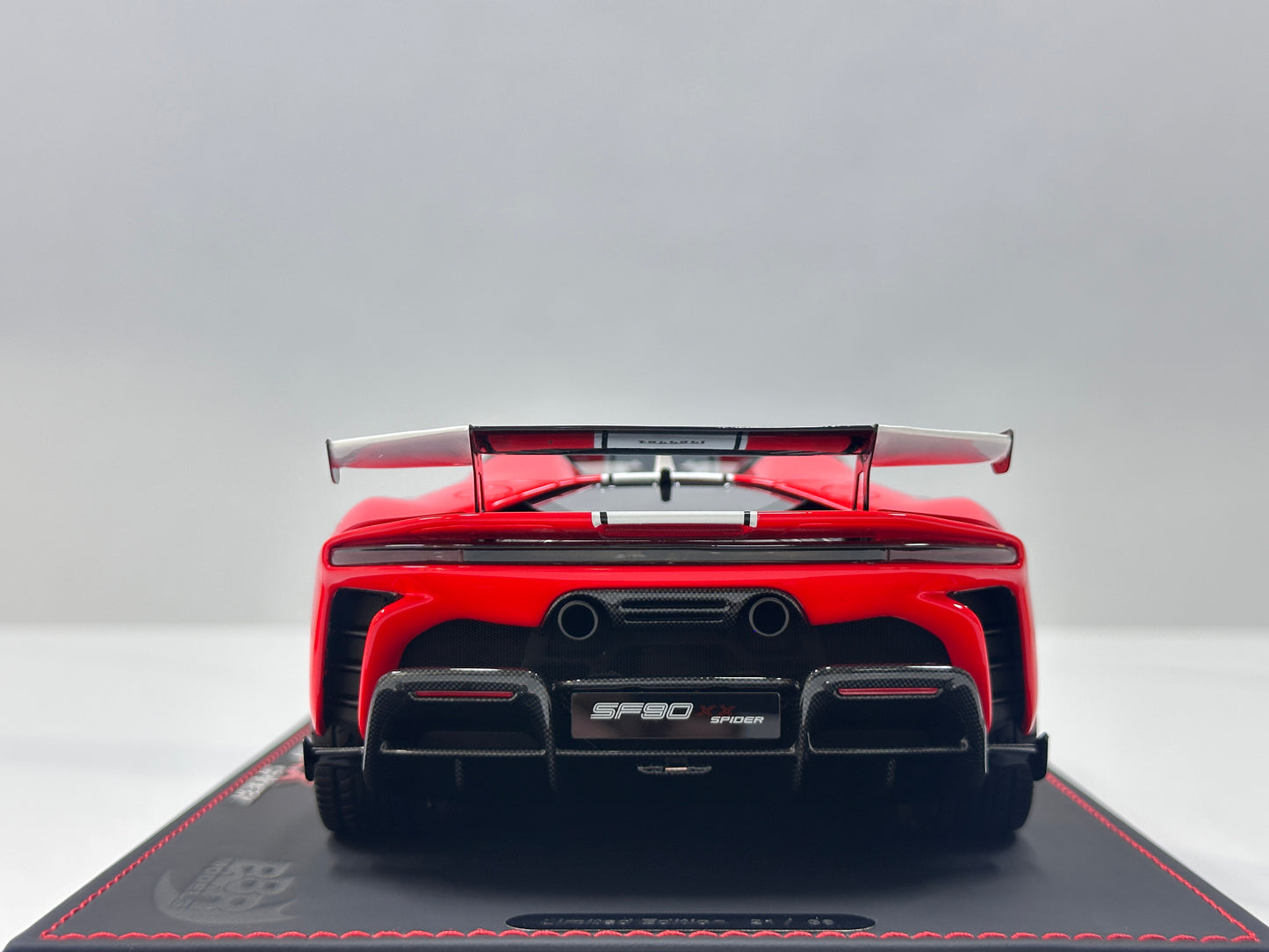 BBR 1/18 Ferrari SF90 XX Spider Red/White Livery P18238Q