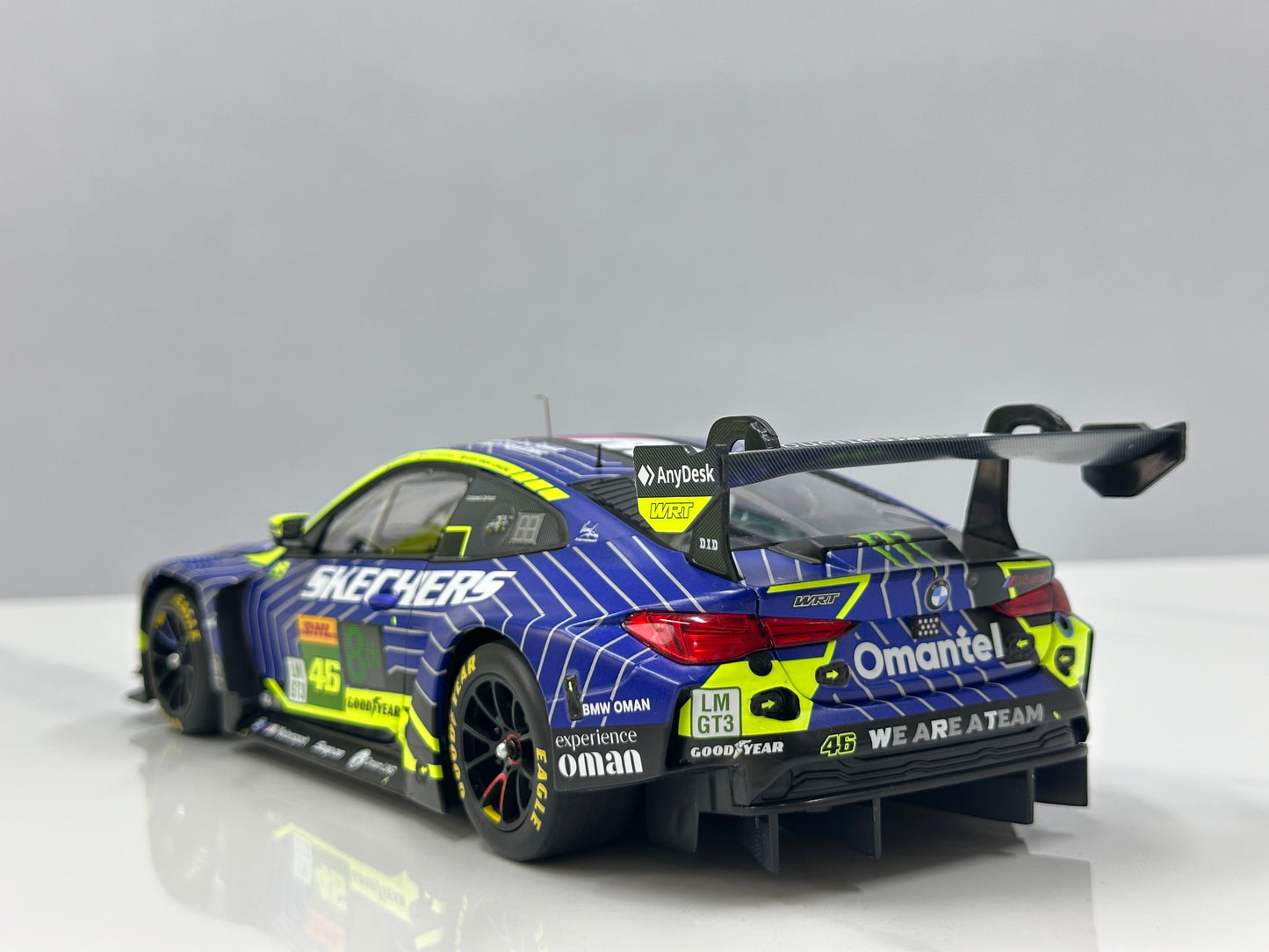 MINICHAMPS 1/18 BMW M4 GT3 EVO – TEAM WRT – 6H IMOLA 2025 Blue Livery 110252246