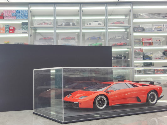 GL 1/12 Lamborghini Diablo GT Orange Model Car JS-GL008
