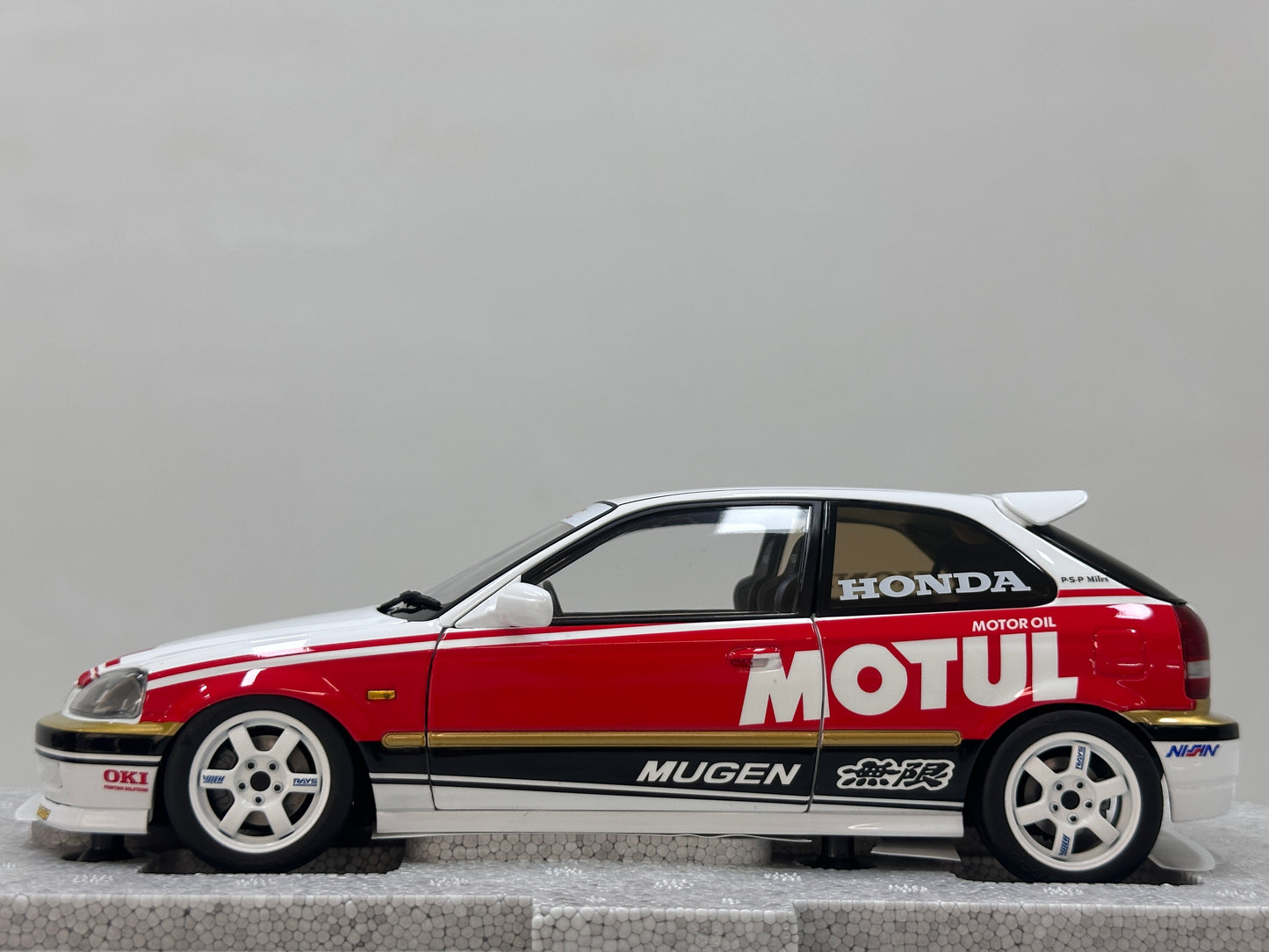 MOTORHELIX 1/18 Honda Civic Type R (EK9) Motor Decals MH359
