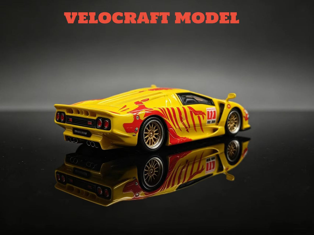 【MOQ 5】VeloCraft Model 1:64 Resin Model – 1996 Lamborghini Diablo 132 GT1
