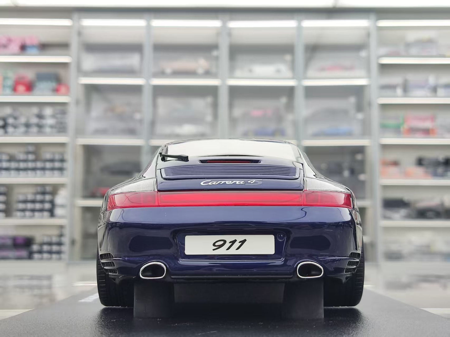 GT Spirit 1/18 Porsche 911 [996.2] CARRERA 4S Dark Blue GT938