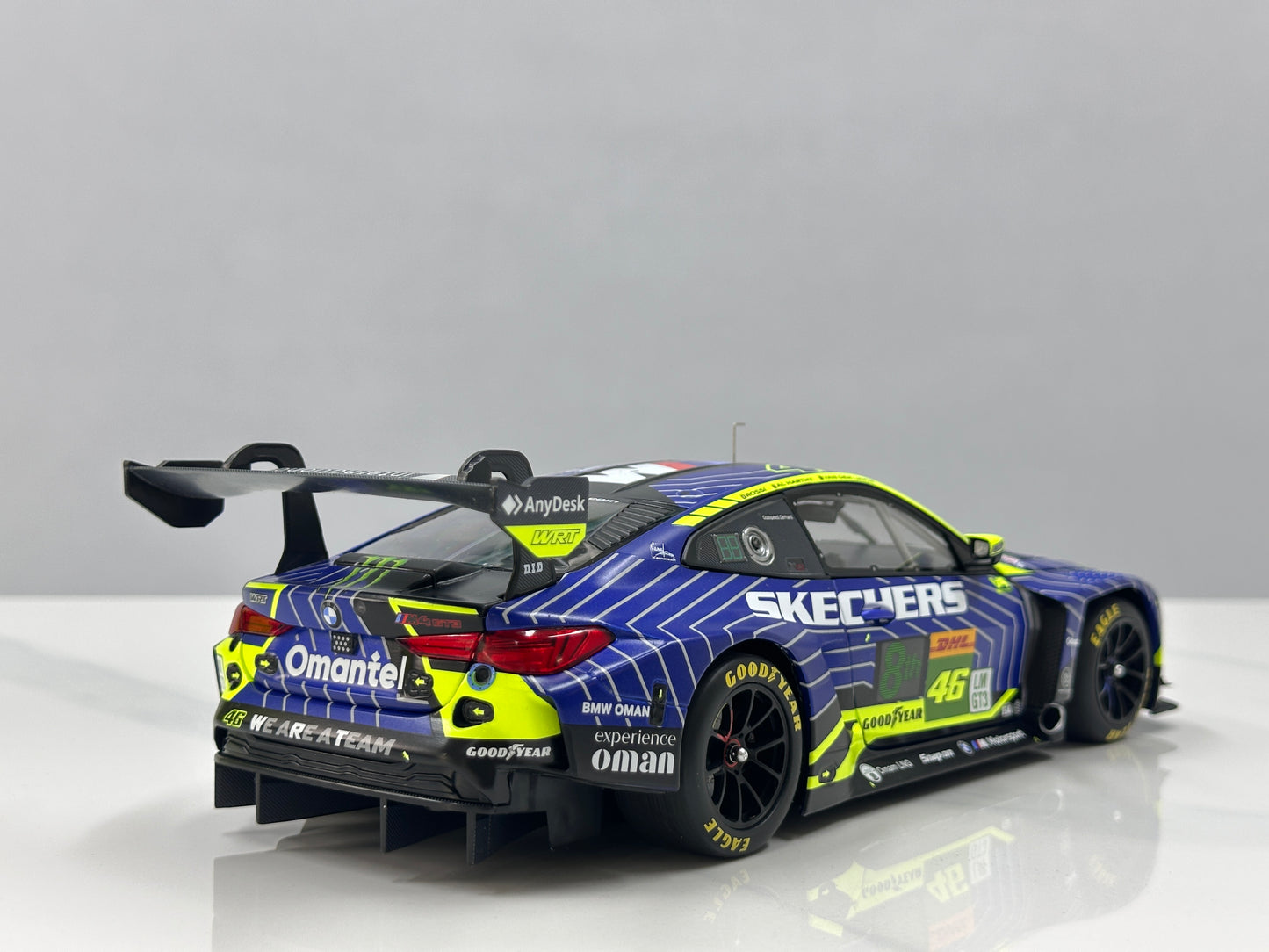 MINICHAMPS 1/18 BMW M4 GT3 EVO – TEAM WRT – 6H IMOLA 2025 Blue Livery 110252246