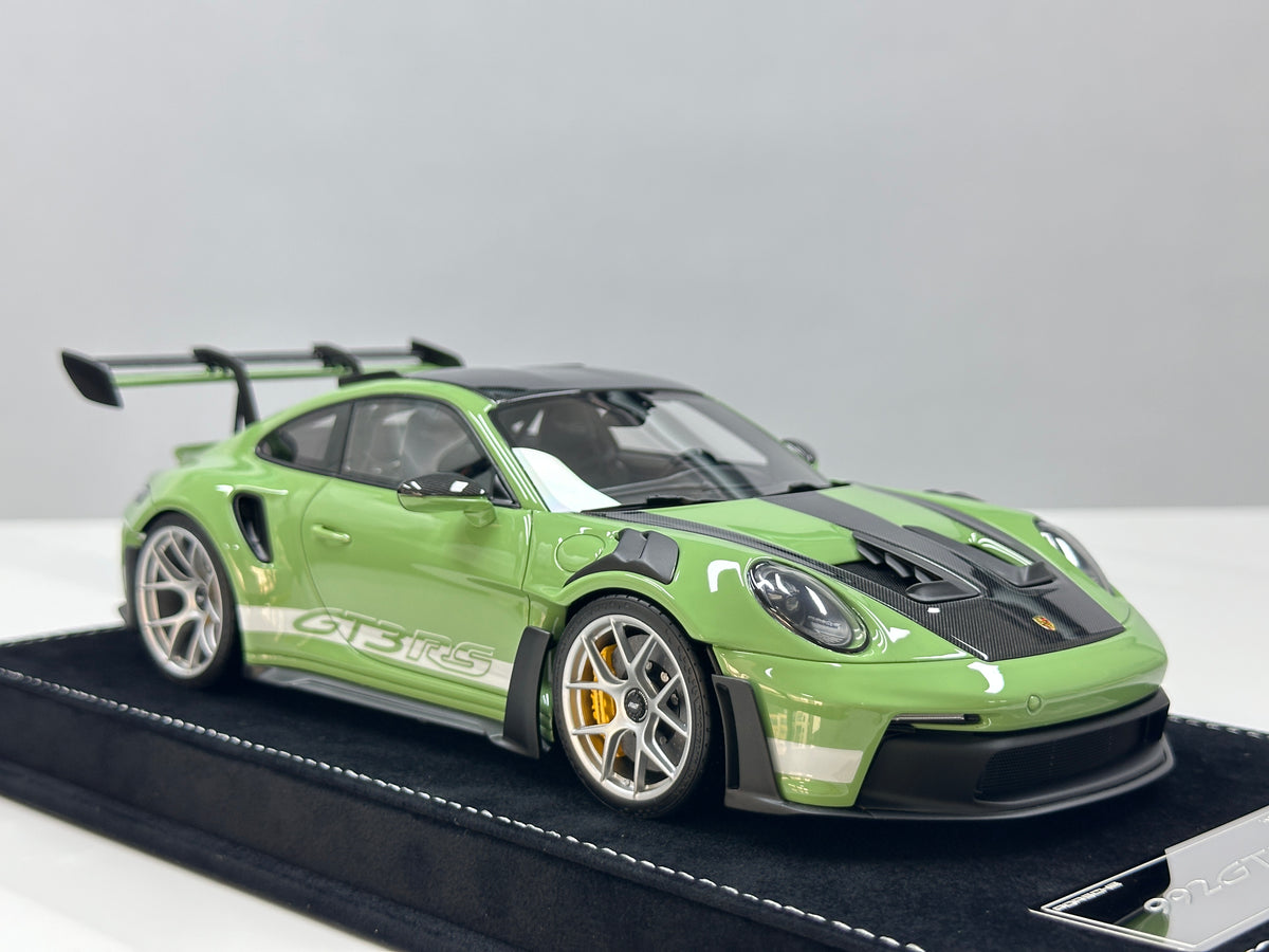 HH Model 1/18 Porsche 992 GT3 RS Francis Green HH726