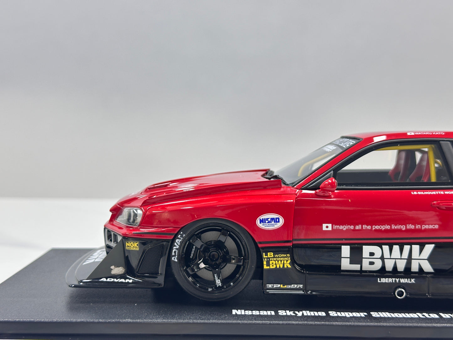 GT Spirit 1/18 Nissan Skyline R34 GT-R LB Super Silhouette Red GT570