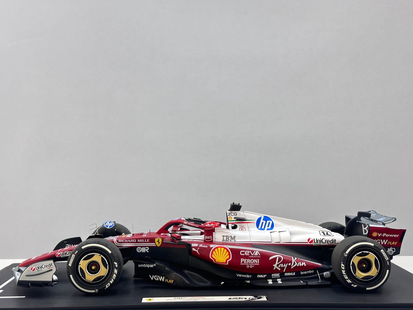 BBR 1/12 Ferrari SF25 Monza Livery – Commemorating the 50th Anniversary of Lauda's World Championship (Red) BBR1227D16