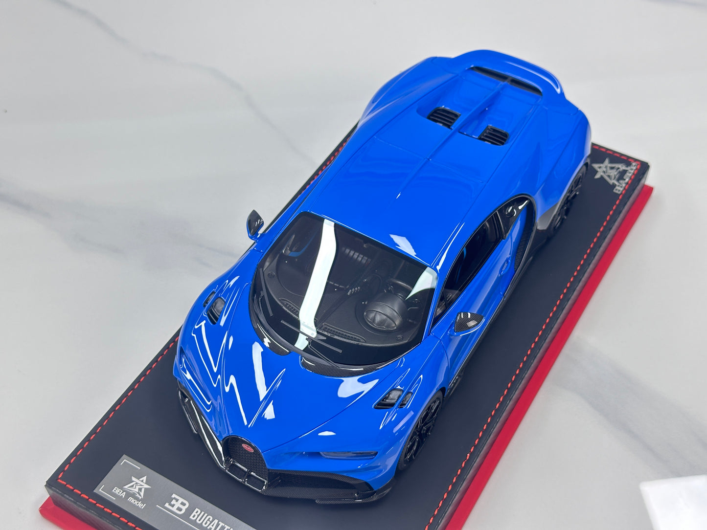 BBA MODEL 1/18 Bugatti Chiron Profiler Blue BBA073
