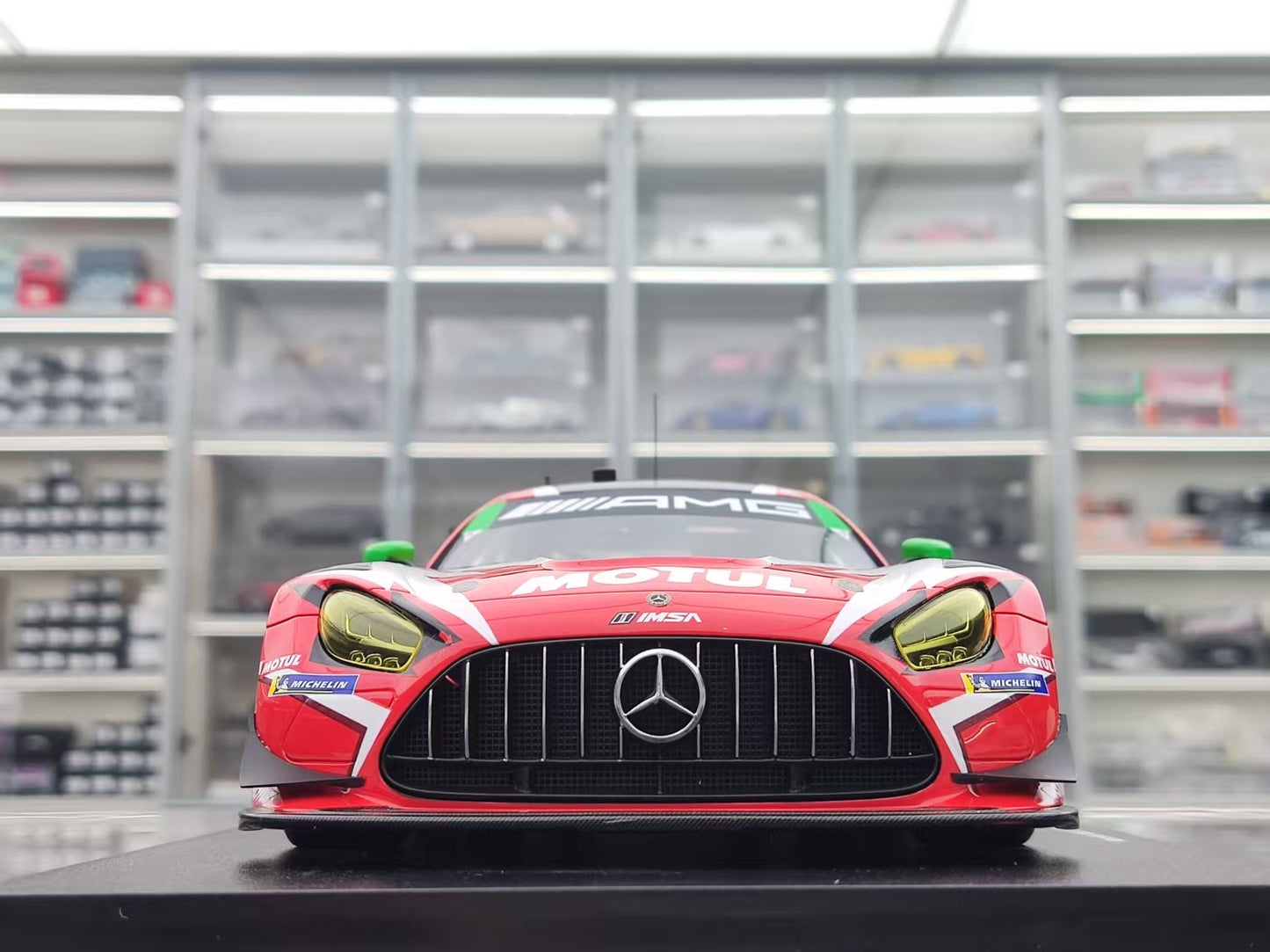 Topspeed 1/18 Mercedes-AMG GT3 EVO #32 Korthoff Competition Motors, Red Livery TS0628