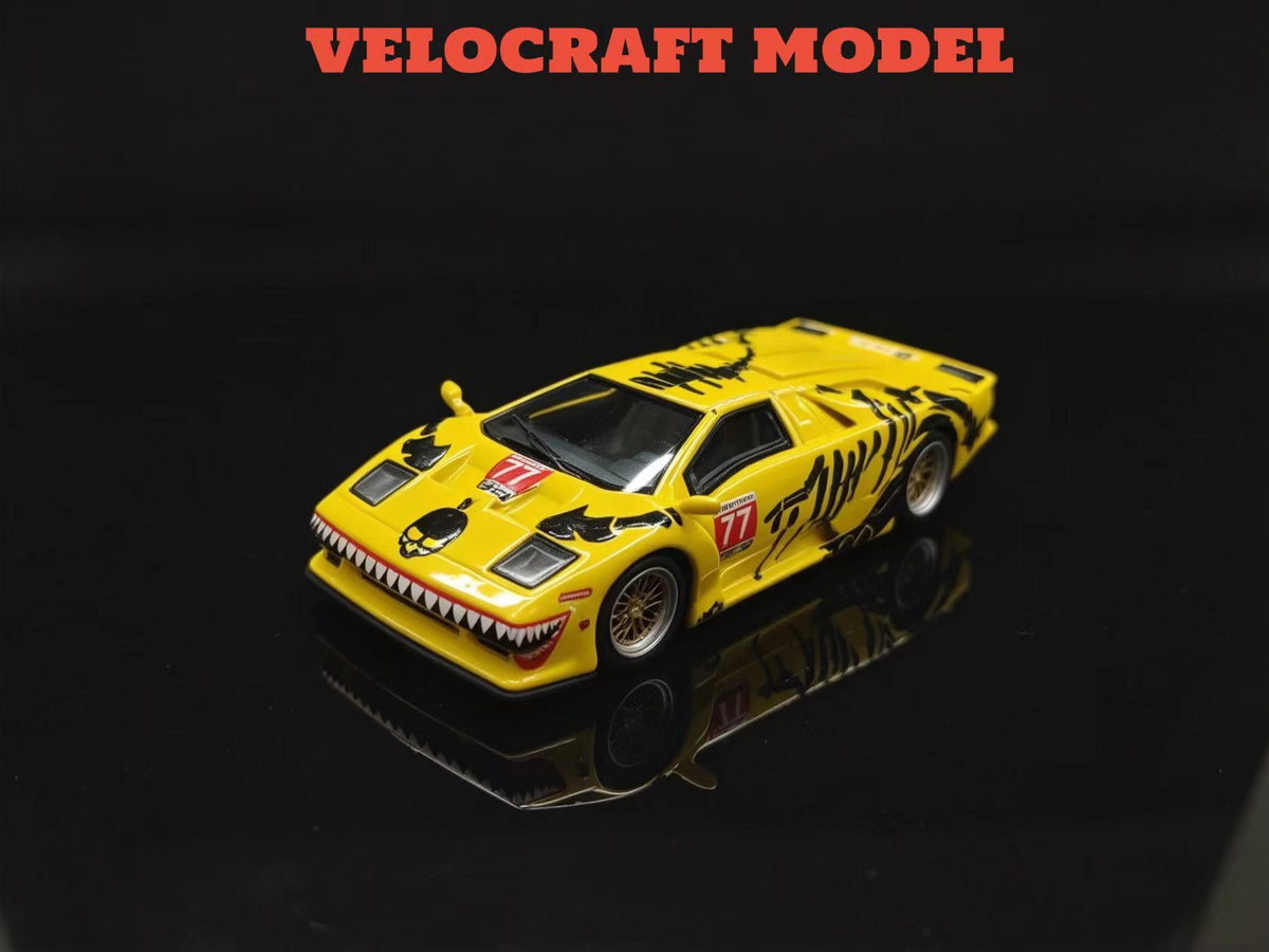 【MOQ 5】VeloCraft Model 1:64 Resin Model – 1996 Lamborghini Diablo 132 GT1
