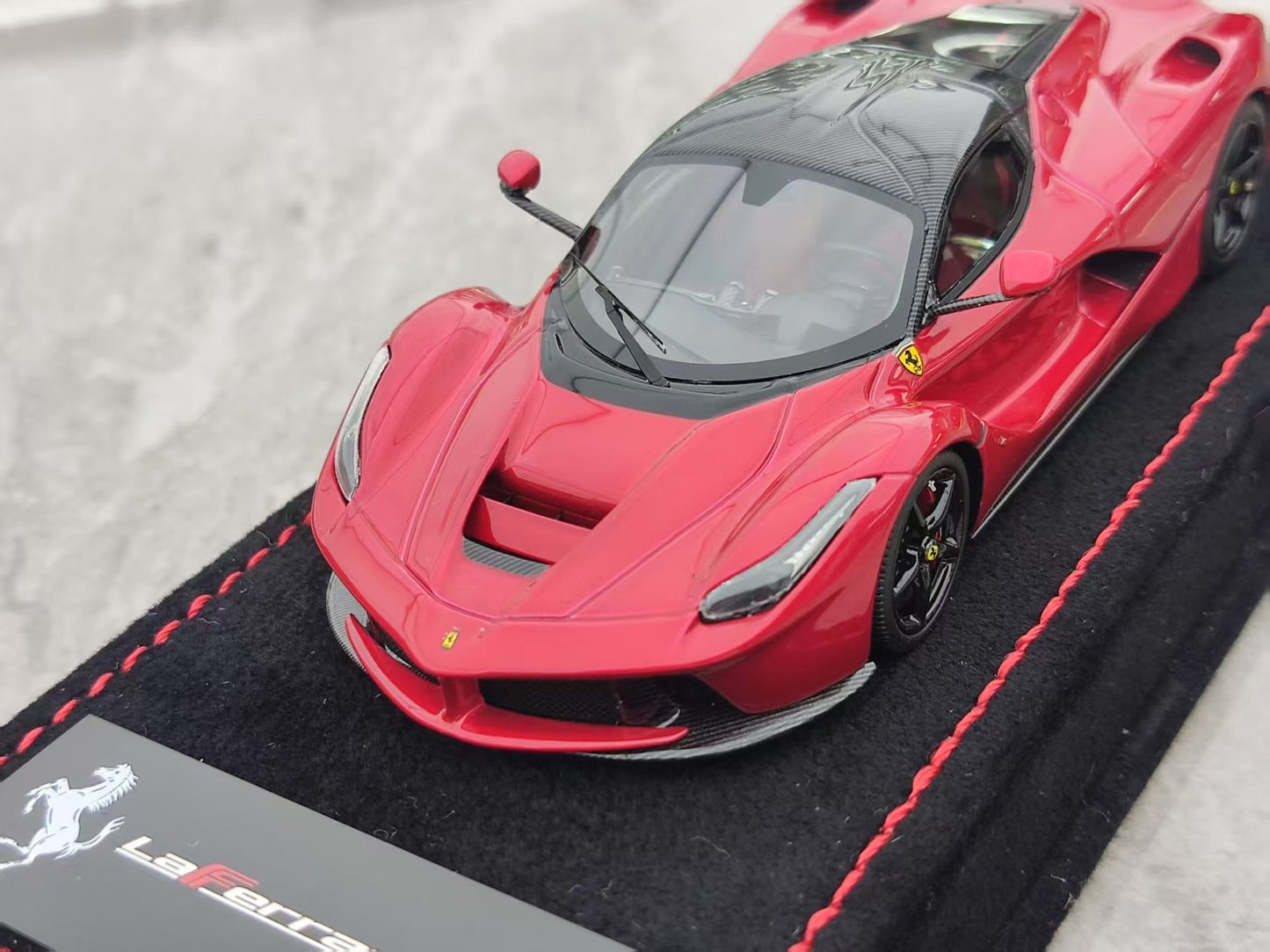 BBR 1/43 Ferrari LaFerrari Metallic Red Resin Model BBRC137F1CH