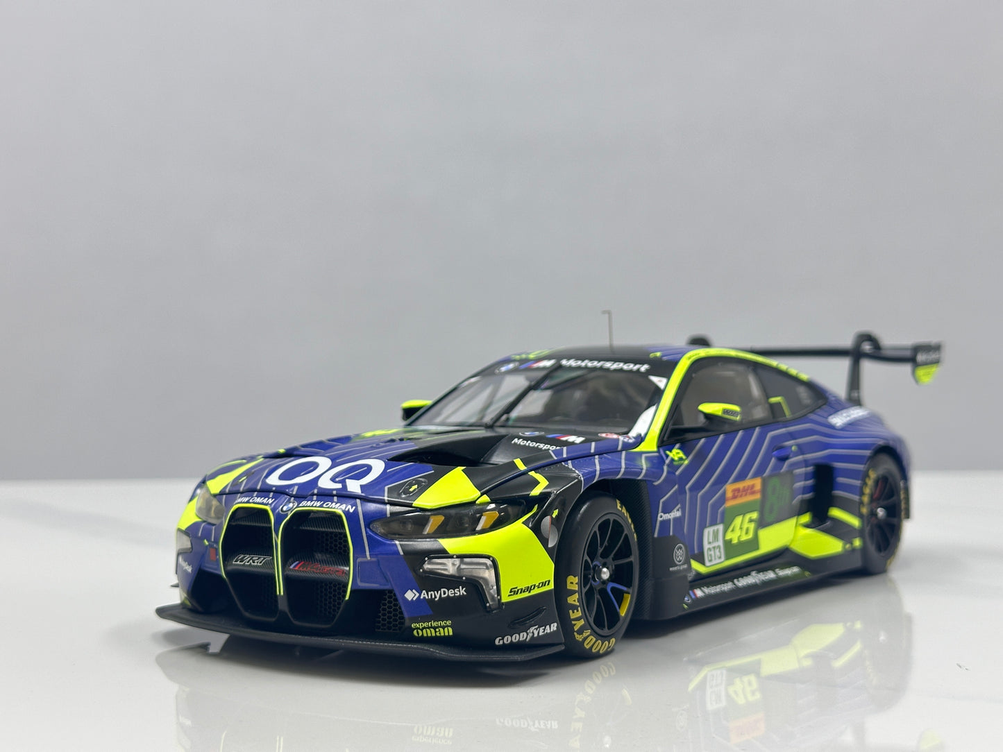 MINICHAMPS 1/18 BMW M4 GT3 EVO – TEAM WRT - 1812KM QATAR 2025 Blue Livery 110252146