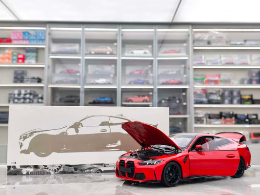 MINICHAMPS 1/18 BMW M4 Red 110020140