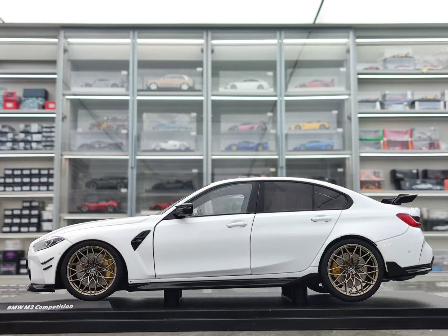 Solido 1/18 BMW M3 (G80) Performance Parts Alpine Weiss Uni, White, S1814301