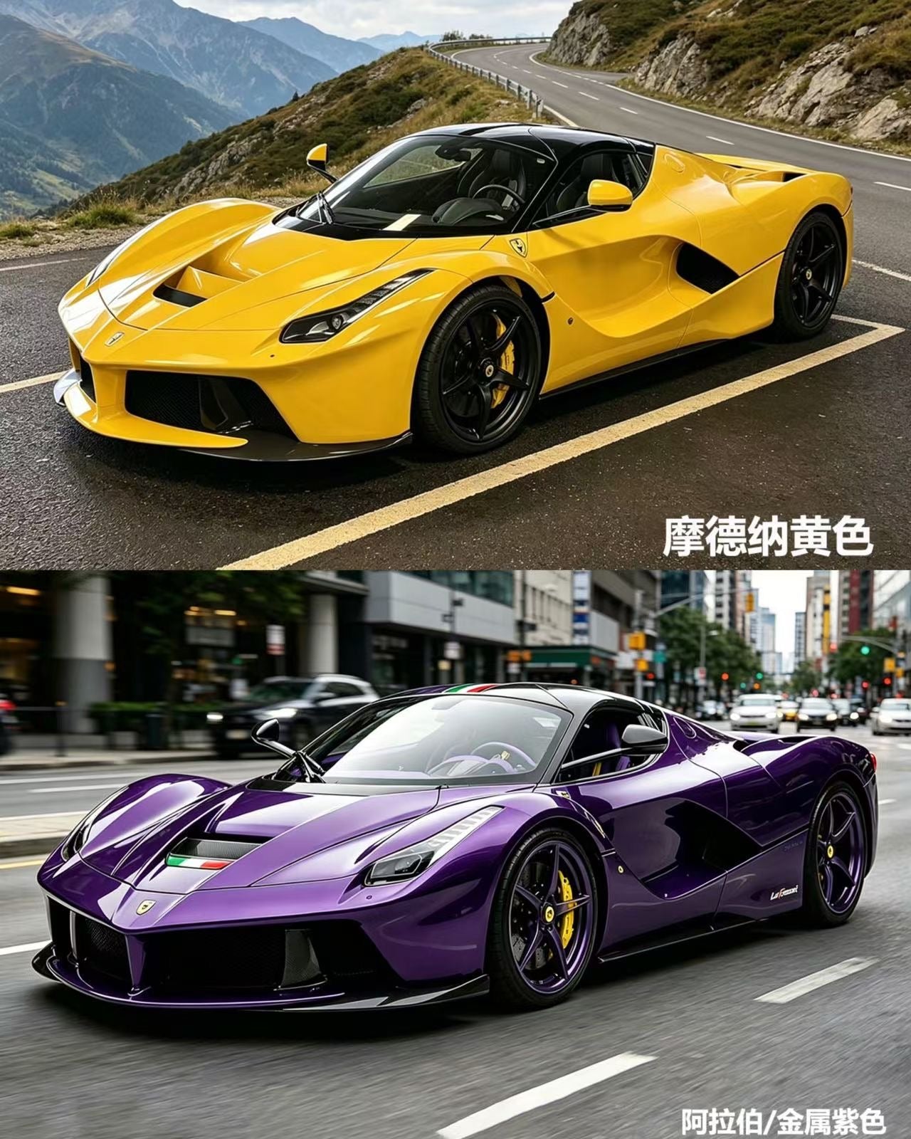 BBA 1/12 Ferrari LaFerrari Limited Edition Resin Model Car