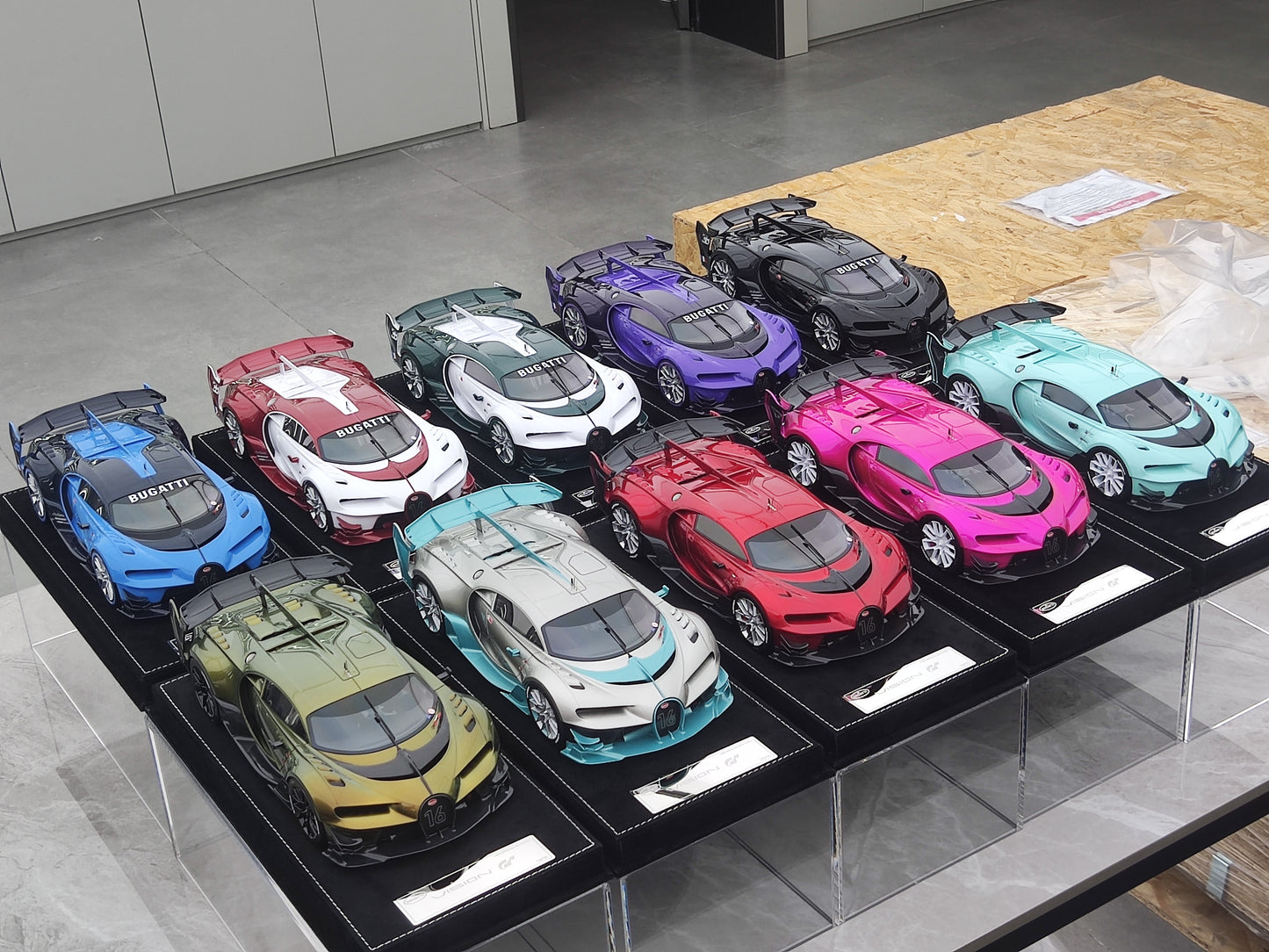 HH Model 1/18 Bugatti Vision GT ships this week