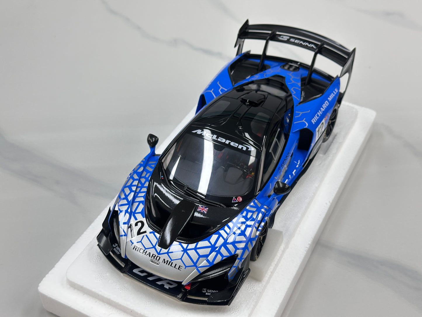 AUTOart 1/18 McLaren Senna GTR Blue #12 81955
