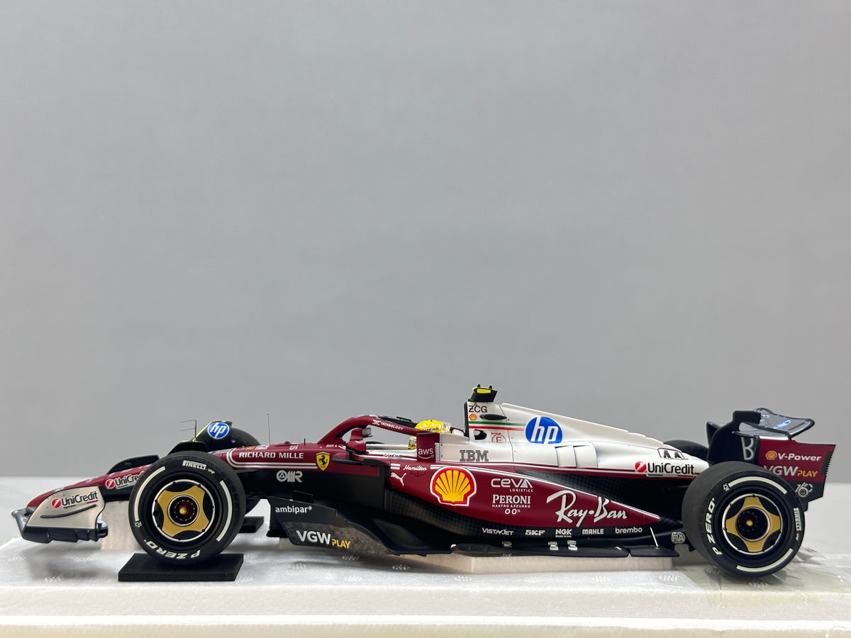 BBR 1/18 Ferrari SF25 Monza Livery – Lauda World Champion #44 (50th Anniversary Special Livery) P18267D44