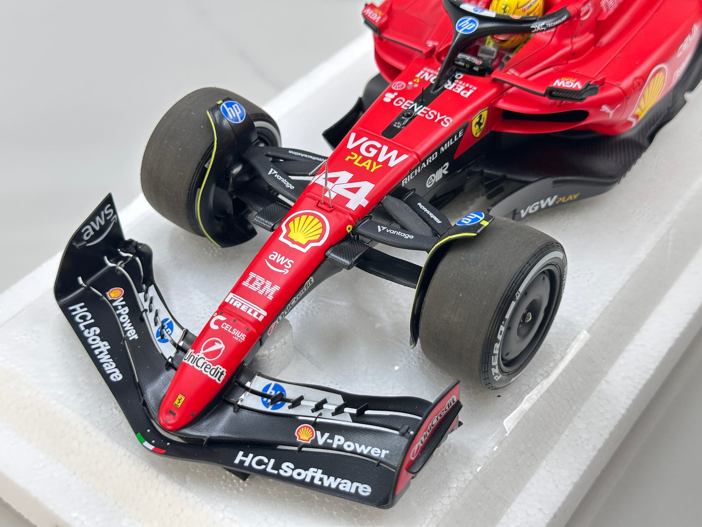 BBR 1/18 Ferrari SF-23 #44 Red BBR2318T44