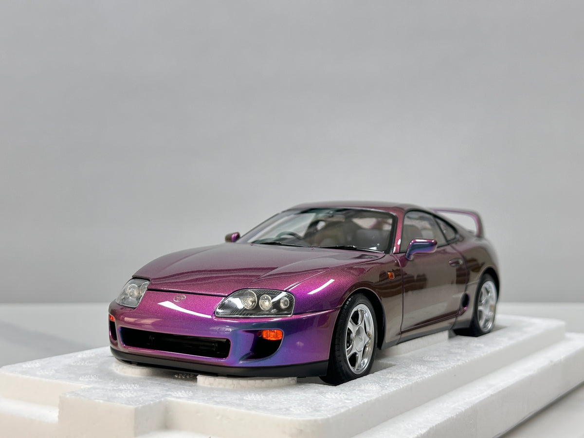 LCD 1/18 Toyota Supra A80 (Legendary "Ox Demon King") Color-Shifting Purple LCD18020-CH