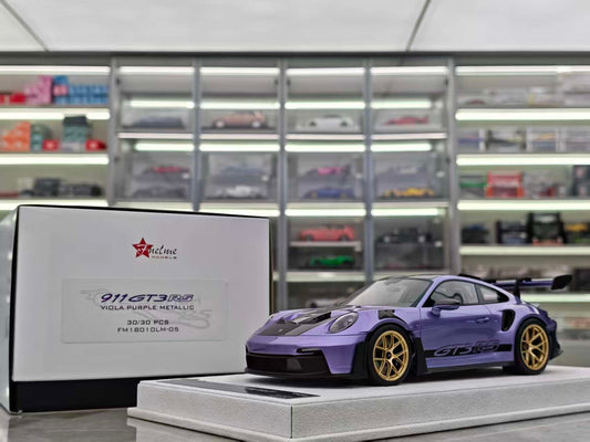 FuelMe 1/18 Porsche 992 GT3RS Purple FM18010LM-05