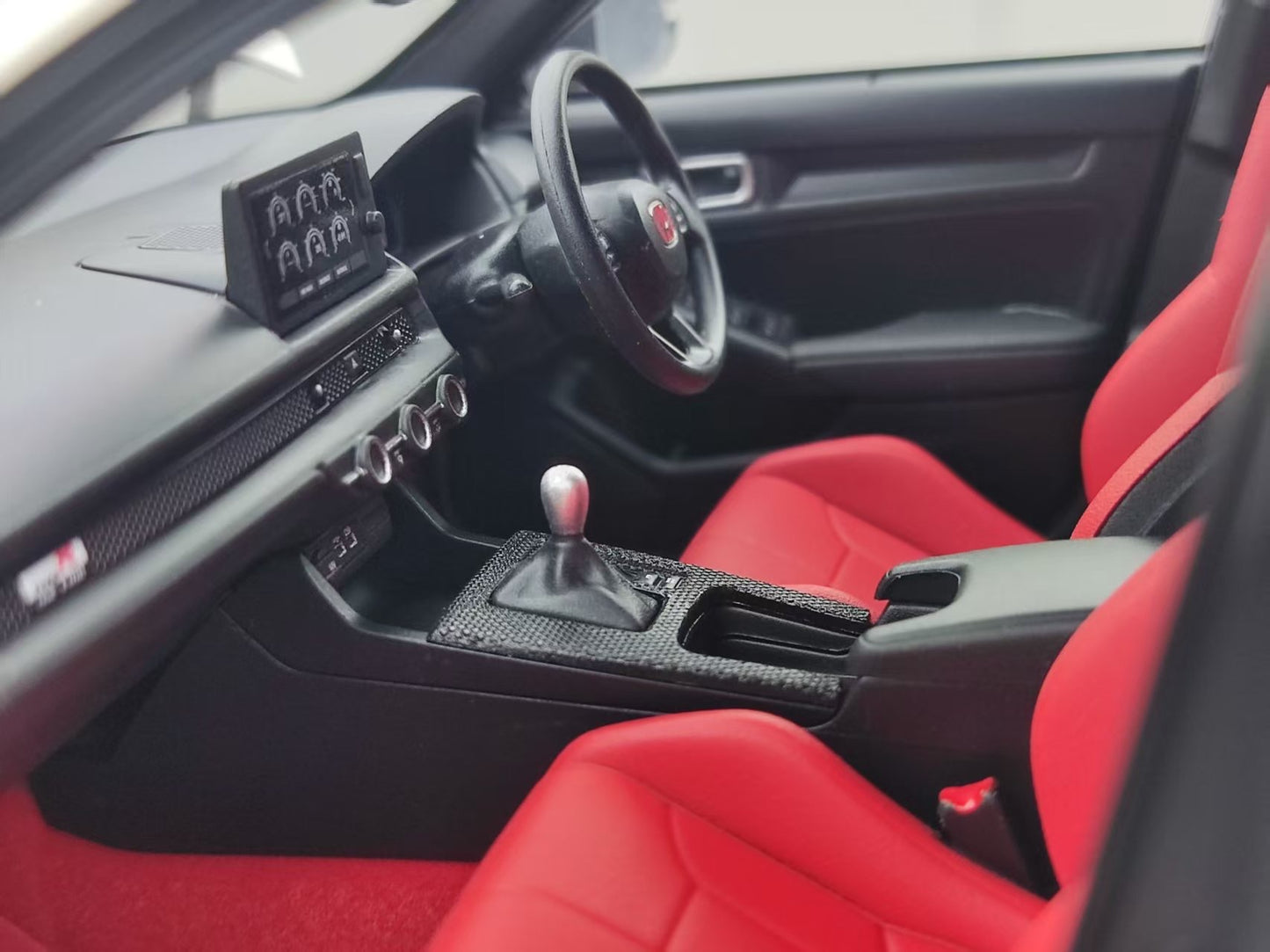 MOTORHELIX 1/18 Honda Civic Type R (FL5) Ultimate Edition, White MH349