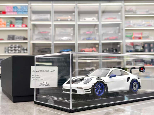 VIP 1/18 Porsche 911 GT3 RS-Manthey Racing Aurora White VIP188
