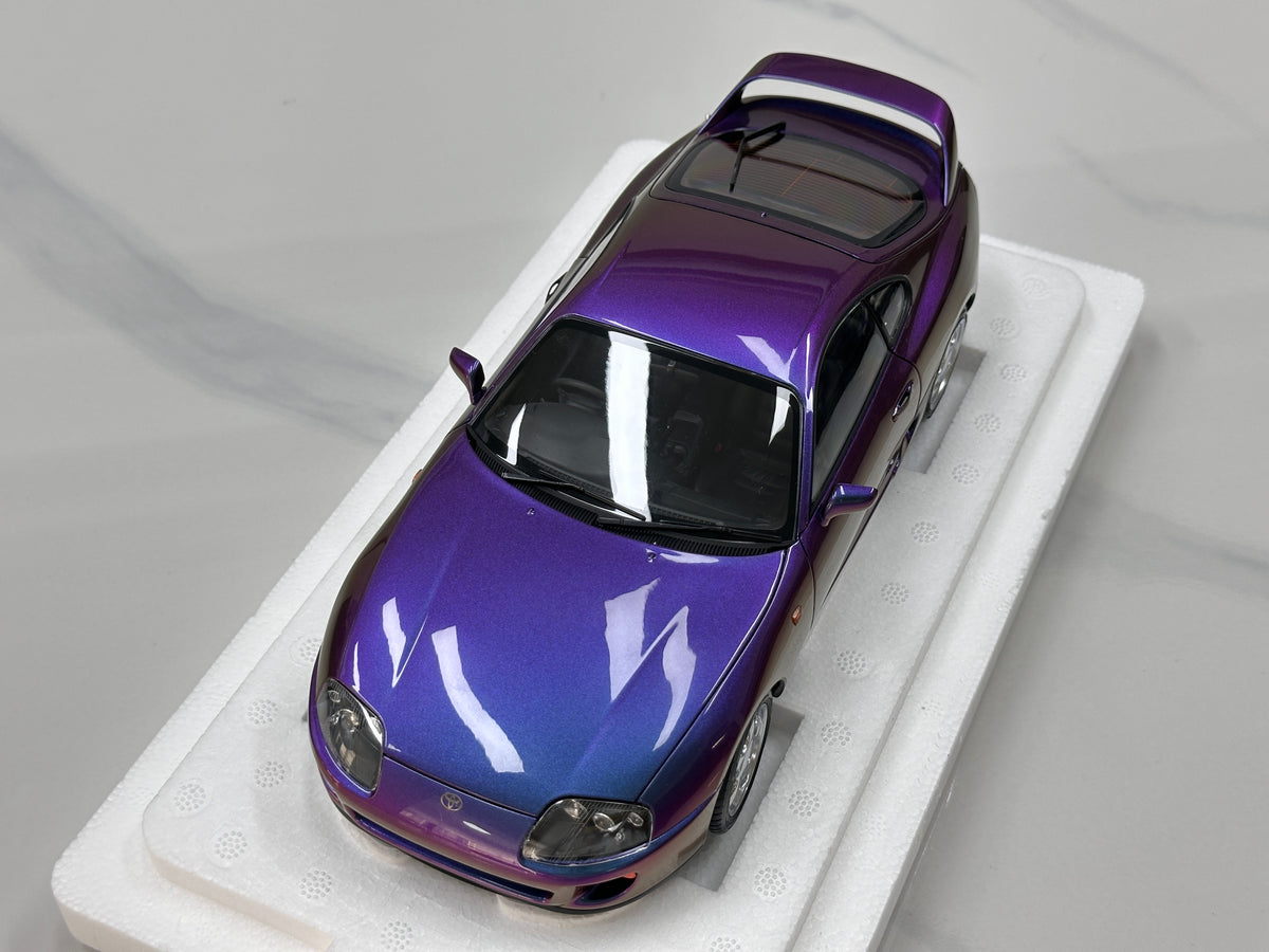 LCD 1/18 Toyota Supra A80 (Legendary "Ox Demon King") Color-Shifting Purple LCD18020-CH