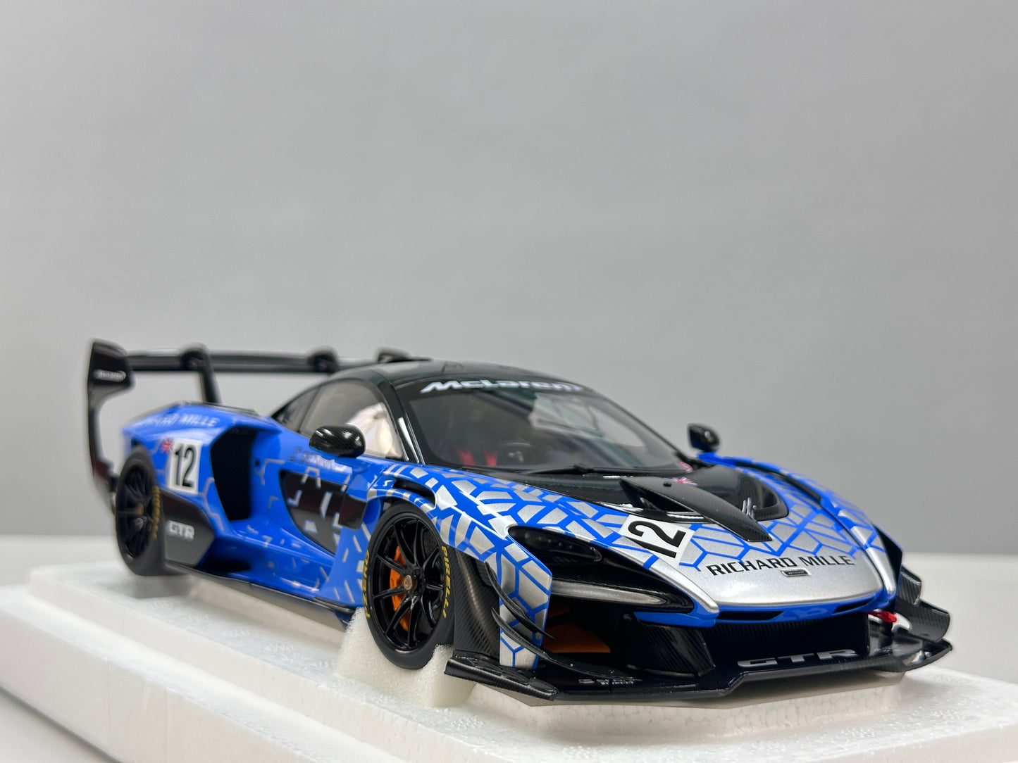 AUTOart 1/18 McLaren Senna GTR Blue #12 81955