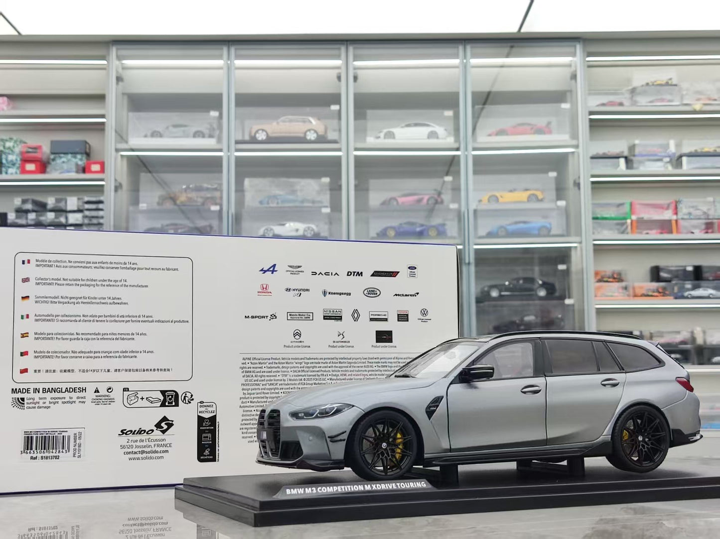 solido 1/18 BMW M3 (G81) Touring 2024 Grey S1813702