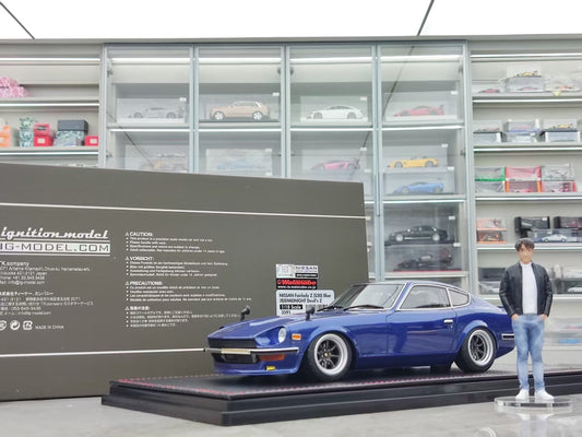 Ignition Model 1/18 Nissan Fairlady Z (S30) Coastal Blue IG3591