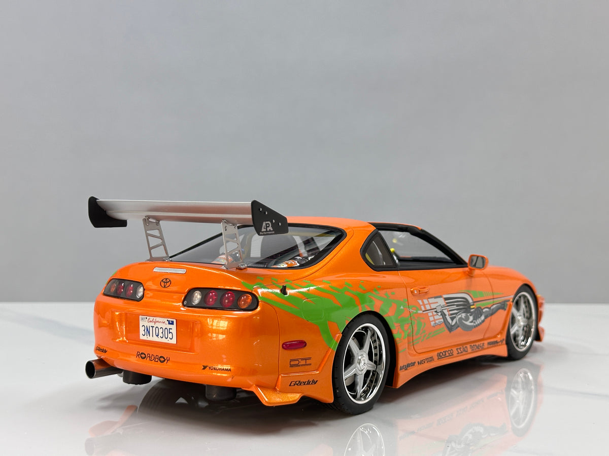 KYOSHO 1/12 Toyota Supra Turbo Fast & Furious Pearl Orange KSR12009A