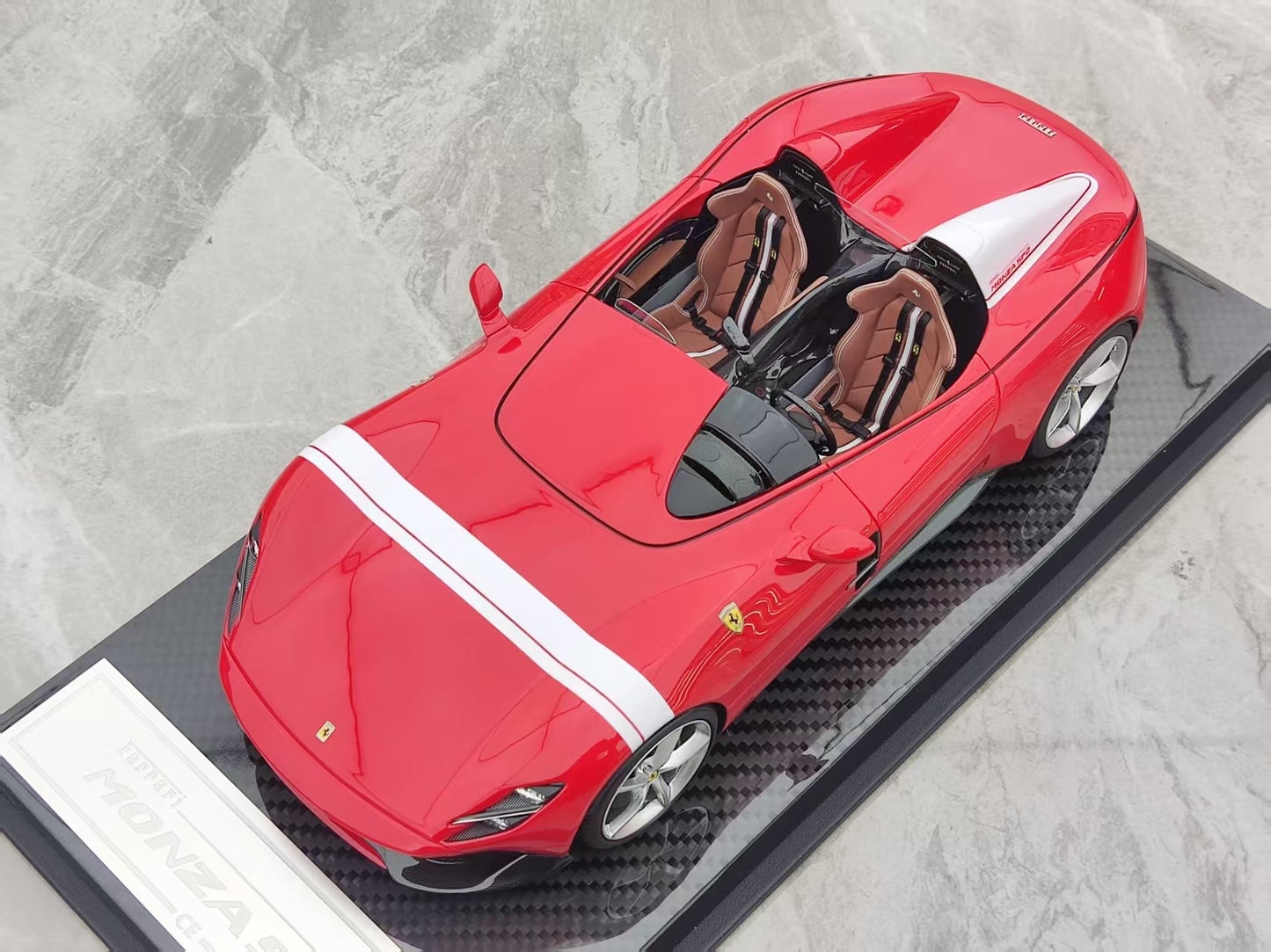 CE 1/18 Ferrari Monza SP2 Standard Red CE011