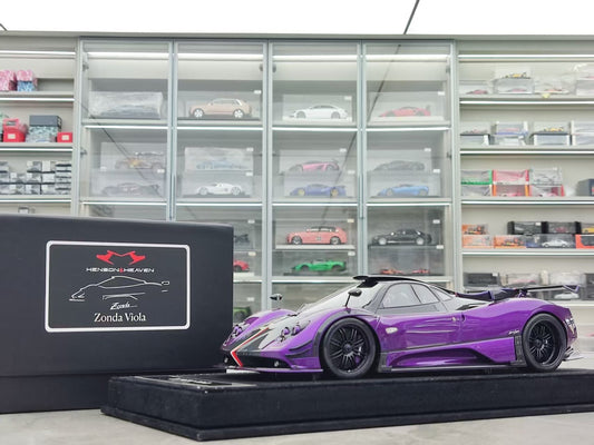 HH Model 1/18 Pagani Zonda Specials Viola HH552
