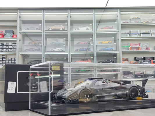 HH Model 1/18 Pagani Zonda R & Evolution Specials Black Carbon HH456