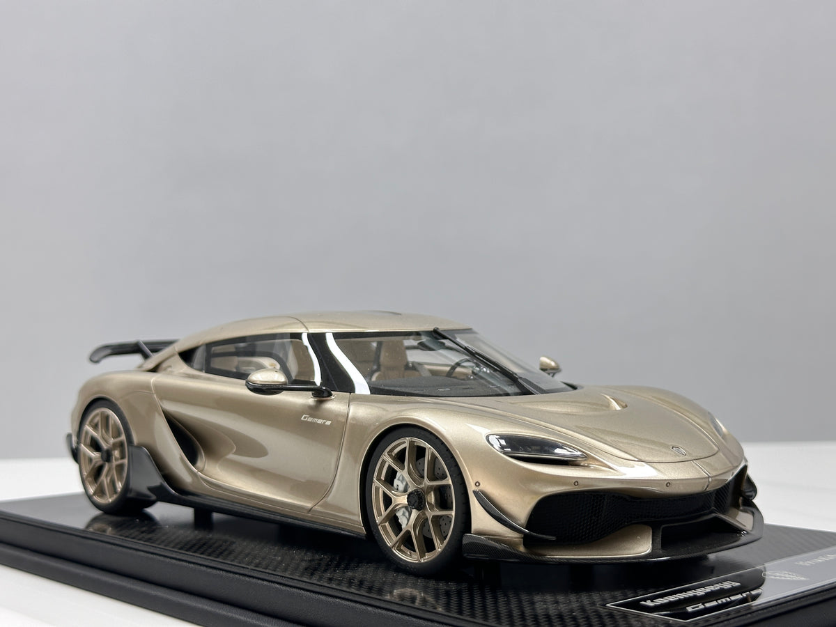 FrontiArt 1/18 Koenigsegg Gemera - Champagne Gold (FA207)