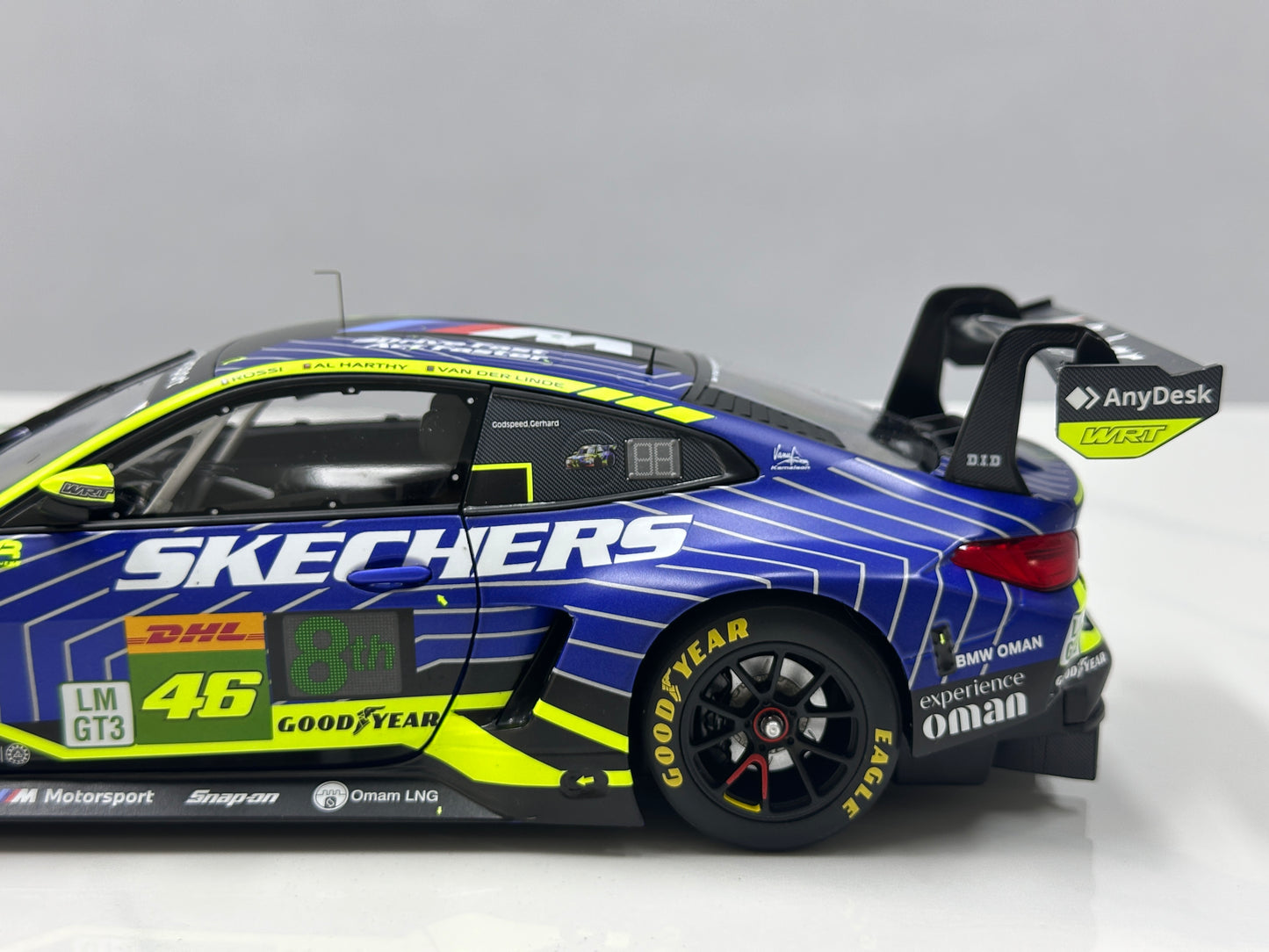 MINICHAMPS 1/18 BMW M4 GT3 EVO – TEAM WRT – 6H IMOLA 2025 Blue Livery 110252246
