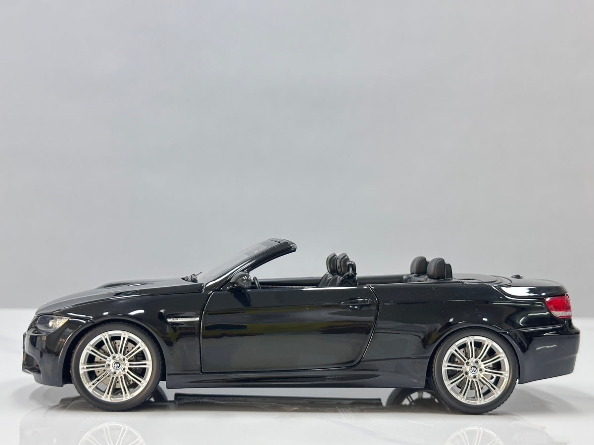 KYOSHO 1/18 BMW M3 Convertible (E93M) Black 08738BK