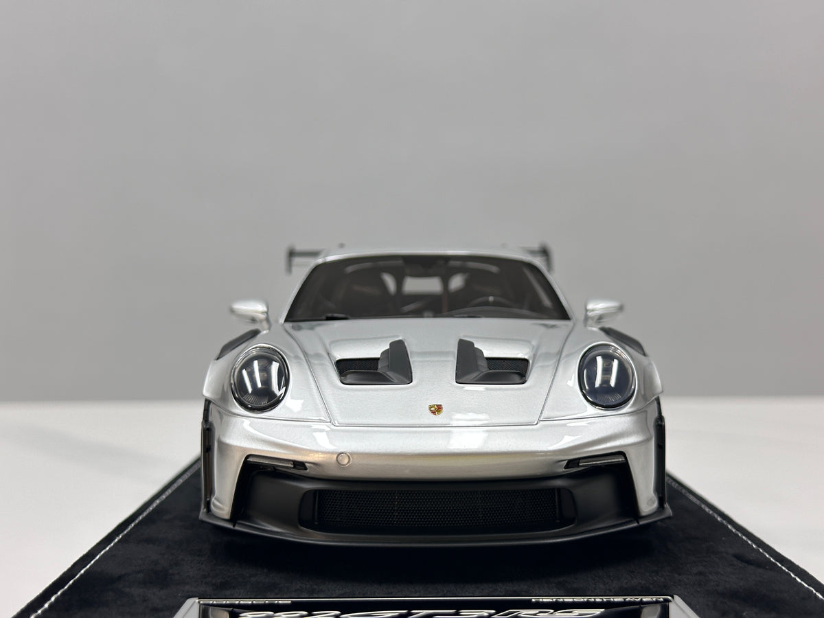 HH Model 1/18 Porsche 992 GT3 RS GT Silver HH724