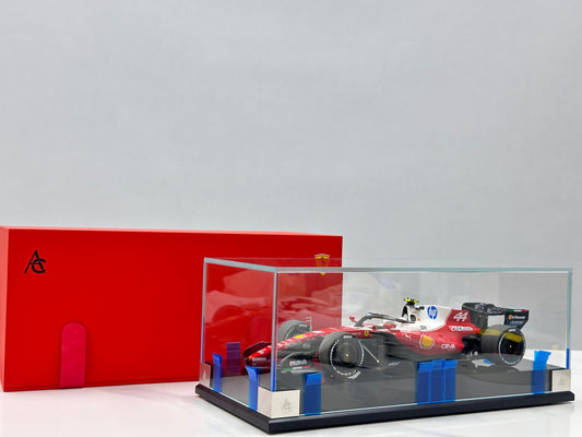 Amalgam 1/18 Ferrari SF-26 – 2026 Chinese Grand Prix – Lewis Hamilton – Red & White Livery (M6387-SC2)