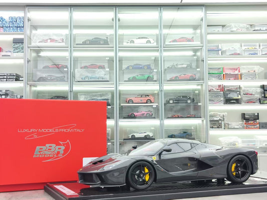 BBR 1/12 Ferrari LaFerrari Gloss Black Carbon Fiber BBR1222FC-25