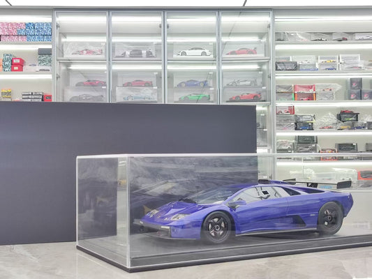 GL 1/12 Lamborghini Diablo GTR Blue JS-GL005