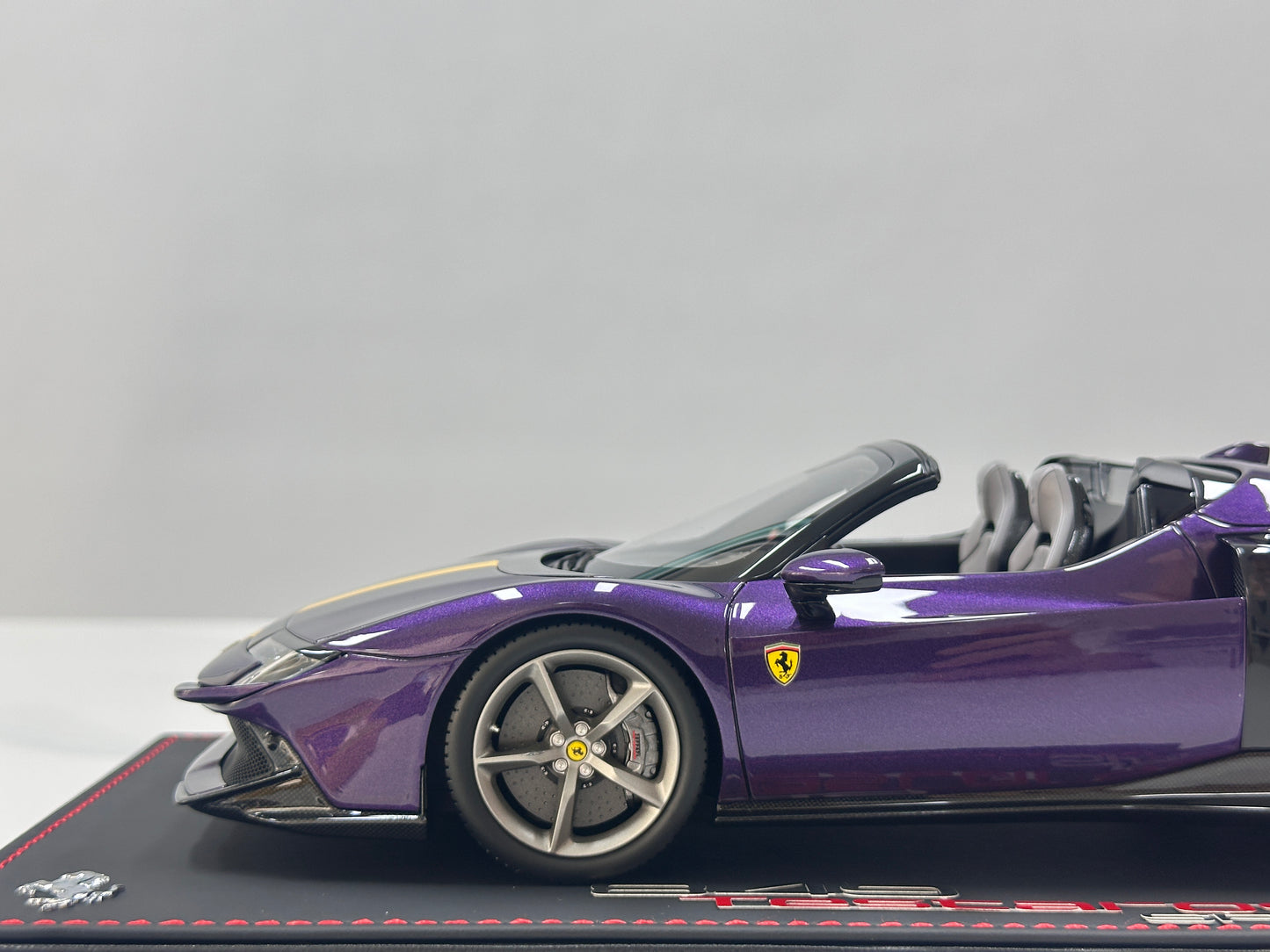 BBR 1/18 Ferrari Testarossa Spider Purple P18277D