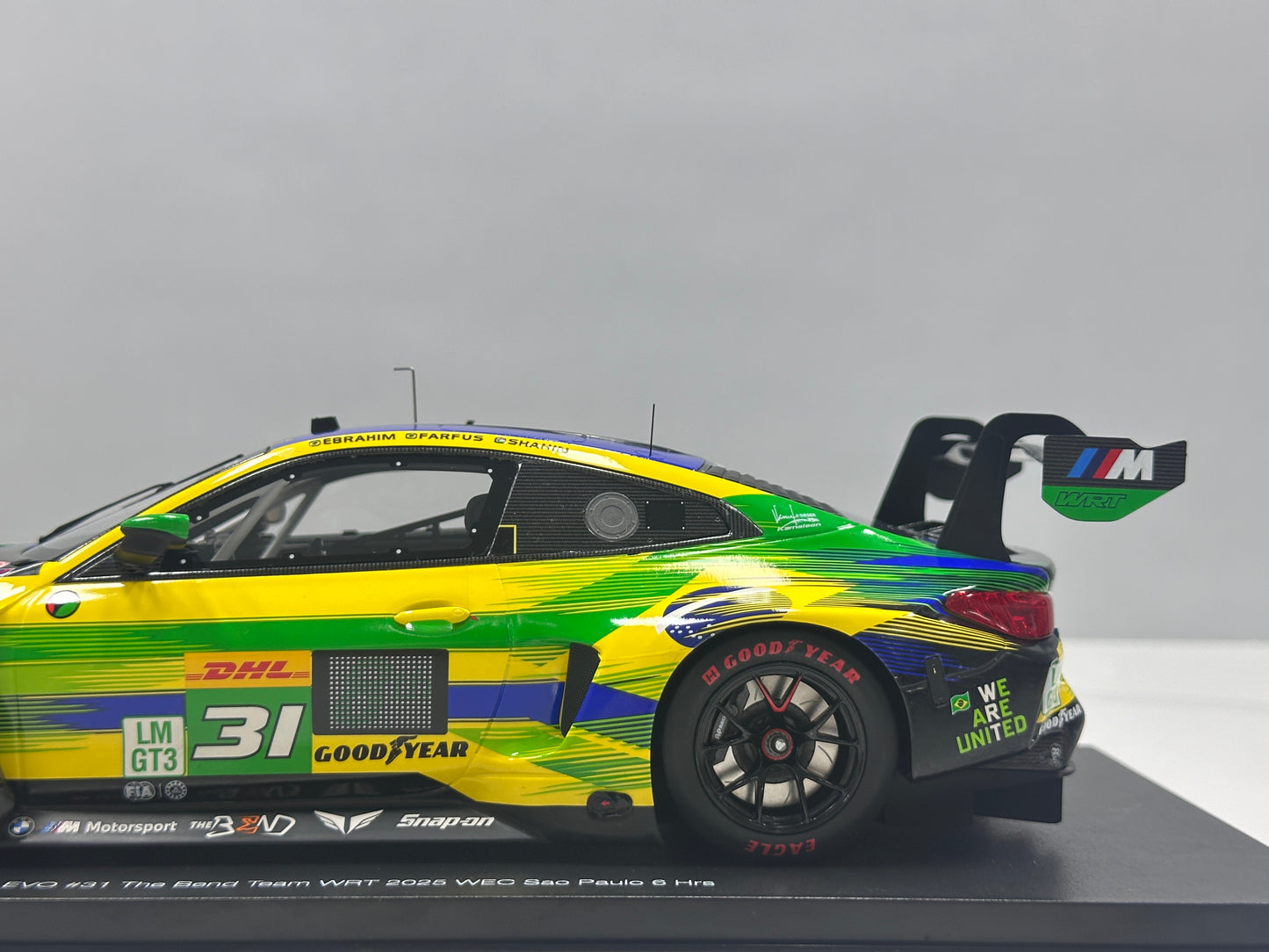TopSpeed 1/18 BMW M4 GT3 EVO #31 The Bend Team WRT Green Livery TS0713