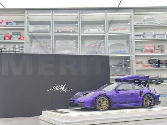 IVY 1/18 Porsche 992 GT3 RS Metallic Purple IM1837VBG