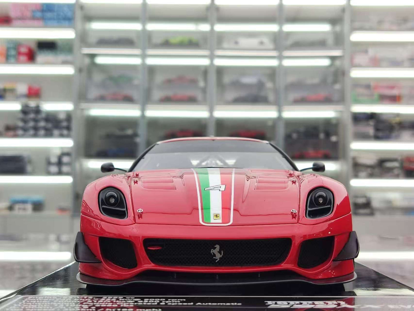 CE 1/18 Ferrari 599 XX EVO #4 Red Resin Model JS-CE019