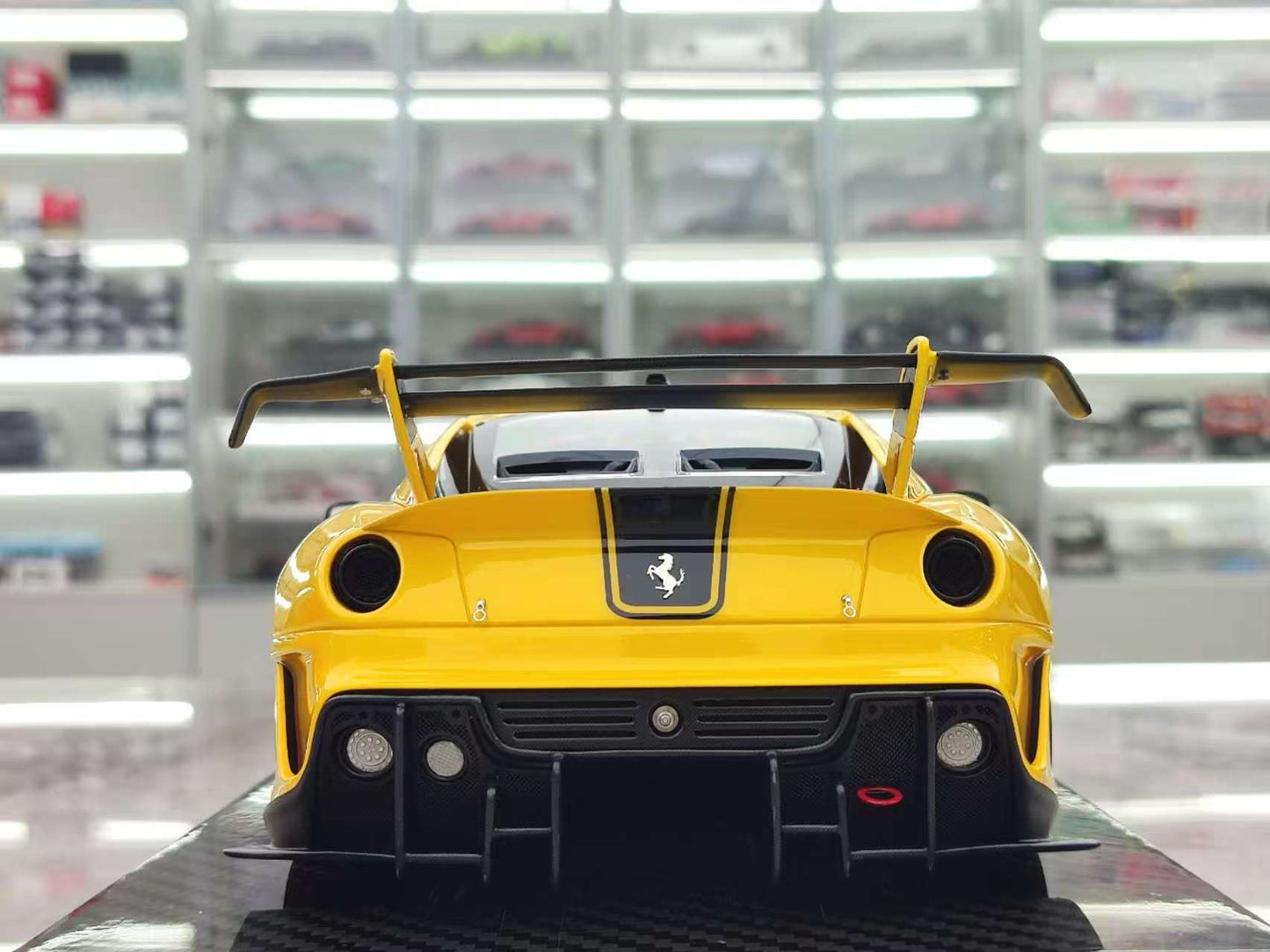 CE 1/18 Ferrari 599 XX EVO #512 Yellow Resin Model Car JS-CE022