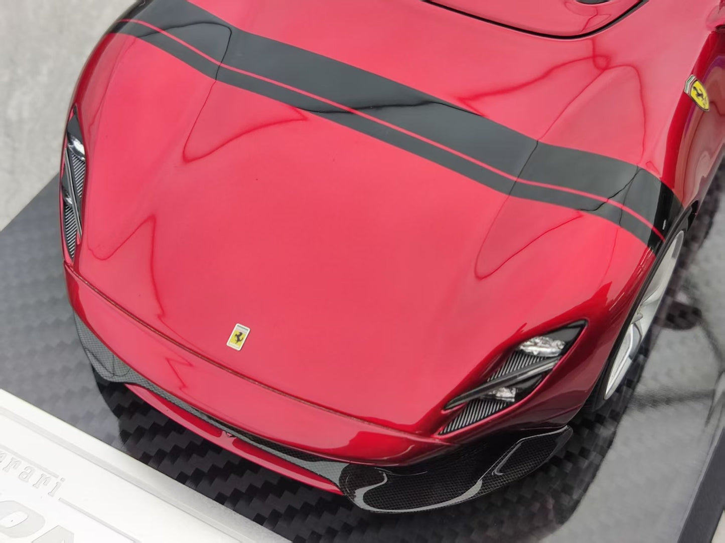 CE 1/18 Ferrari Monza SP2 Metal Red CE007